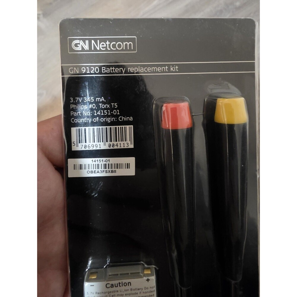 NEW GN 9120 Battery Replacement Kit for Jabra Wireless Headset GN Netcom OEM